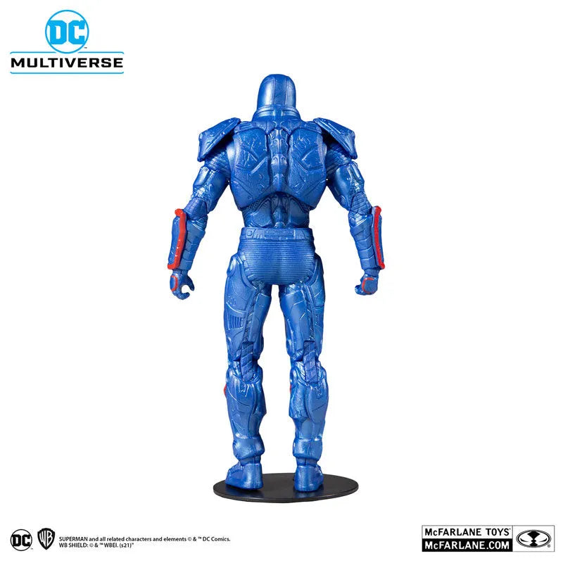 DC Comics - DC Multiverse: 7 Inch Action Figure - #146 Lex Luthor in Armor (Bule Suit) [Comic / Justice League: The Darkseid War]ㅤ – McFarlane Toys – ActionFigureBrasil