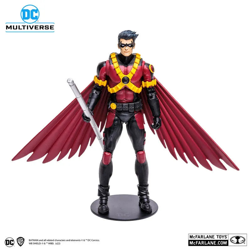 DC Comics - DC Multiverse: 7 Inch Action Figure - #152 Red Robin [Comic / The New 52]ㅤ – McFarlane Toys – ActionFigure Brasil