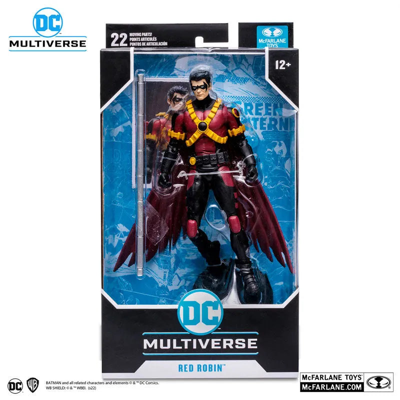 DC Comics - DC Multiverse: 7 Inch Action Figure - #152 Red Robin [Comic / The New 52]ㅤ – McFarlane Toys – ActionFigure Brasil