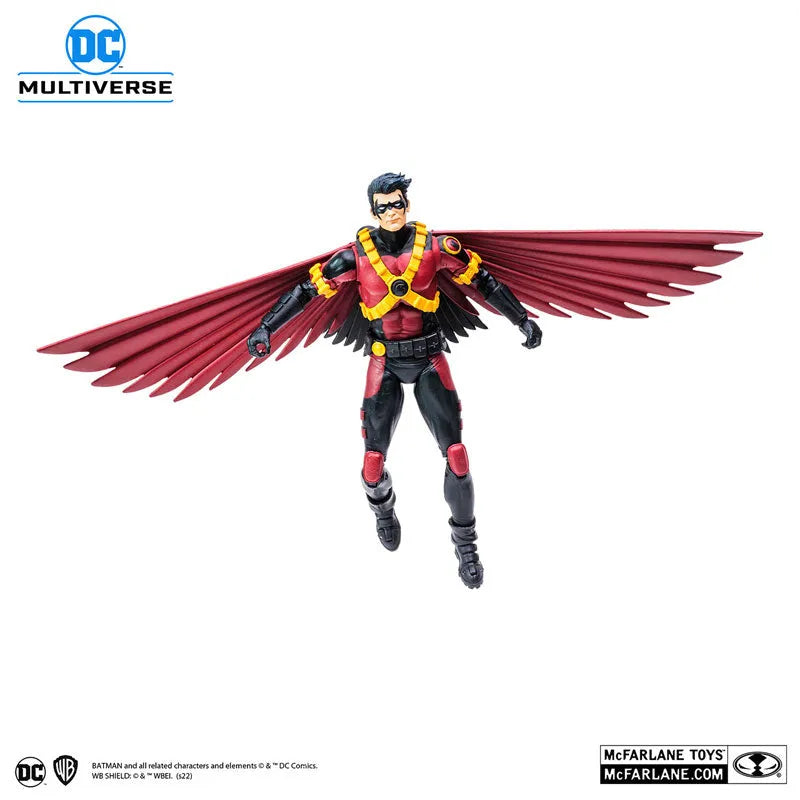 DC Comics - DC Multiverse: 7 Inch Action Figure - #152 Red Robin [Comic / The New 52]ㅤ – McFarlane Toys – ActionFigure Brasil