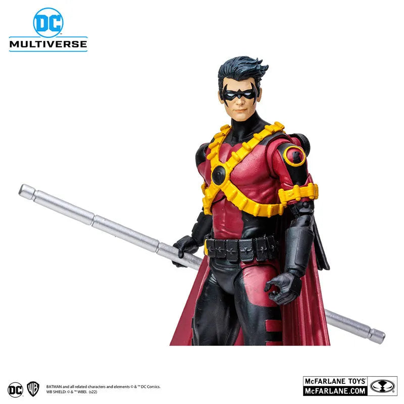 DC Comics - DC Multiverse: 7 Inch Action Figure - #152 Red Robin [Comic / The New 52]ㅤ – McFarlane Toys – ActionFigure Brasil