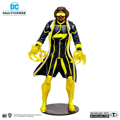 "DC Comics" DC Multiverse 7 Inch, Action Figure #173 Static Shock [New 52]ㅤ – McFarlane Toys – ActionFigure Brasil