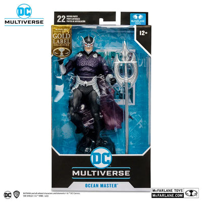 "DC Comics" DC Multiverse 7 Inch, Action Figure #174 Ocean Master [Comic / New 52]ㅤ – McFarlane Toys – ActionFigureBrasil — com base expositora