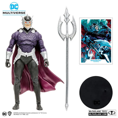"DC Comics" DC Multiverse 7 Inch, Action Figure #174 Ocean Master [Comic / New 52]ㅤ – McFarlane Toys – ActionFigure Brasil — iluminação de estúdio