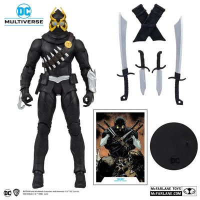 "DC Comics" DC Multiverse 7 Inch, Action Figure #176 Talon [Comic / Court of Owls]ㅤ – McFarlane Toys – ActionFigureBrasil — com base expositora