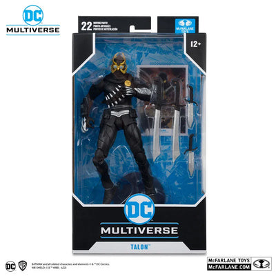 "DC Comics" DC Multiverse 7 Inch, Action Figure #176 Talon [Comic / Court of Owls]ㅤ – McFarlane Toys – ActionFigure Brasil — com base expositora