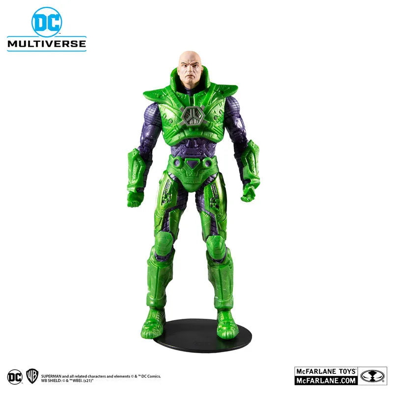 DC Comics DC Multiverse 7 Inch Action Figure Armored Lex Luthor [Comic]ㅤ – McFarlane Toys – ActionFigureBrasil