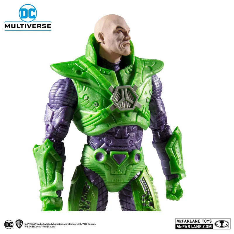 DC Comics DC Multiverse 7 Inch Action Figure Armored Lex Luthor [Comic]ㅤ – McFarlane Toys – ActionFigureBrasil