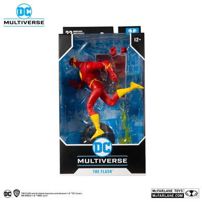 DC Comics DC Multiverse 7 Inch Action Figure Flash [Anime "Justice League"]ㅤ – McFarlane Toys – ActionFigureBrasil — com base expositora