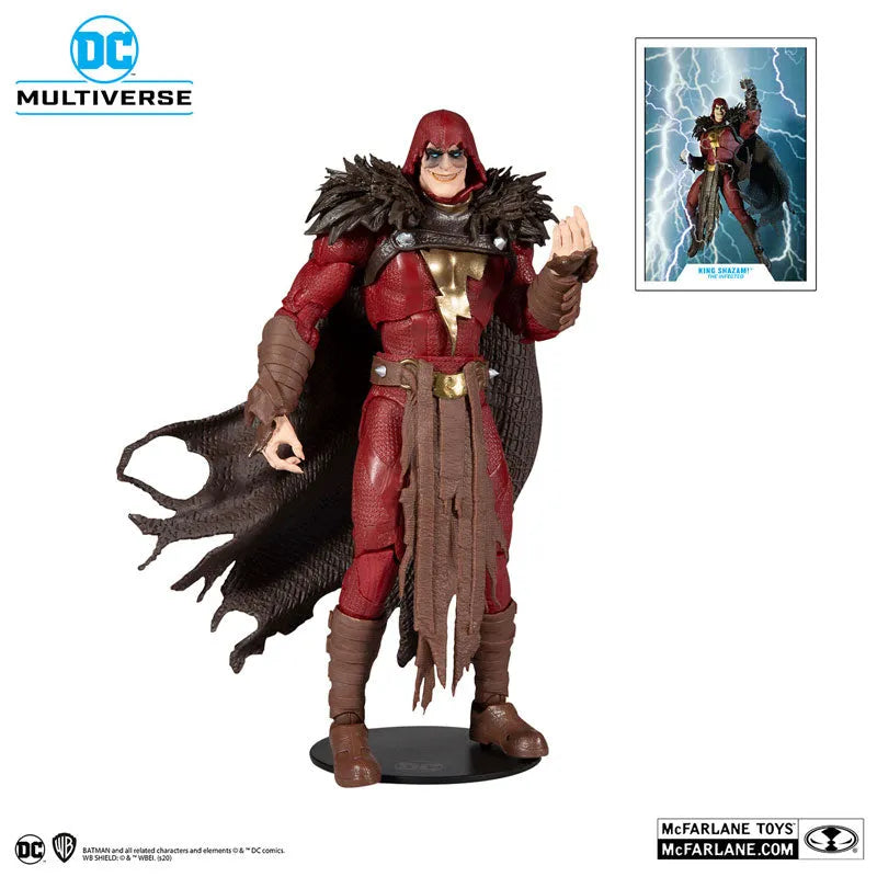 DC Comics DC Multiverse 7 Inch Action Figure King Shazam [Comic/The Infected]ㅤ – McFarlane Toys – ActionFigureBrasil