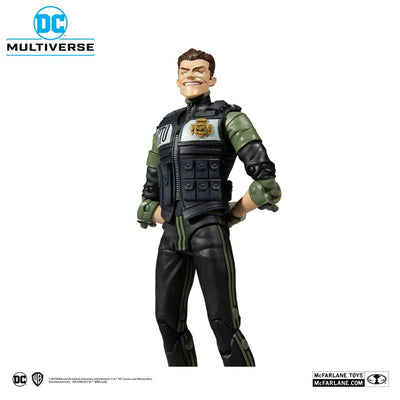 "DC Comics" DC Multiverse 7Inch, Action Figure #018 Joker [Comic/White Knight]ㅤ – McFarlane Toys – ActionFigure Brasil — com base expositora