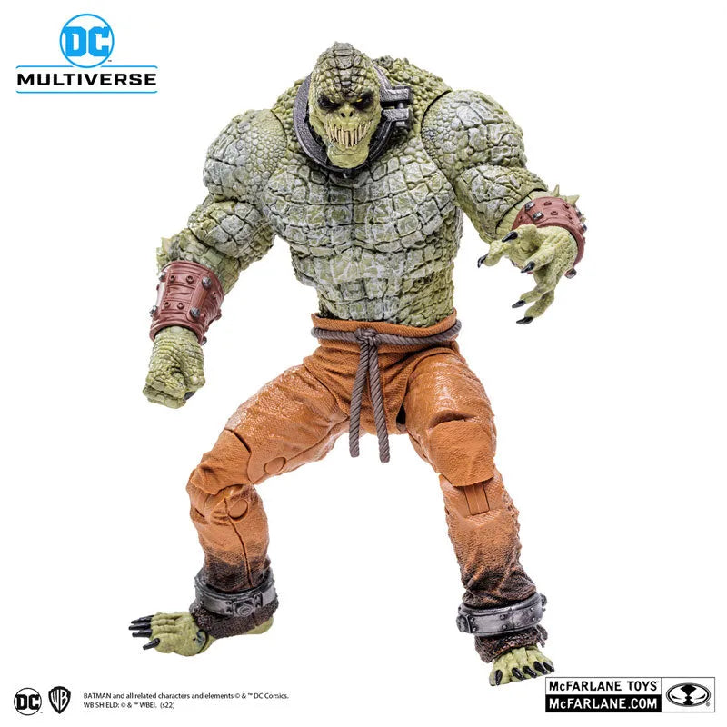 DC Comics - DC Multiverse: Action Figure - Killer Croc [Game / Batman Arkham Asylum]ㅤ – McFarlane Toys – ActionFigureBrasil