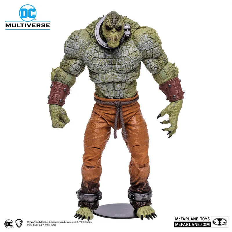 DC Comics - DC Multiverse: Action Figure - Killer Croc [Game / Batman Arkham Asylum]ㅤ – McFarlane Toys – ActionFigureBrasil