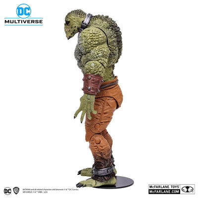 DC Comics - DC Multiverse: Action Figure - Killer Croc [Game / Batman Arkham Asylum]ㅤ – McFarlane Toys – ActionFigureBrasil — com base expositora