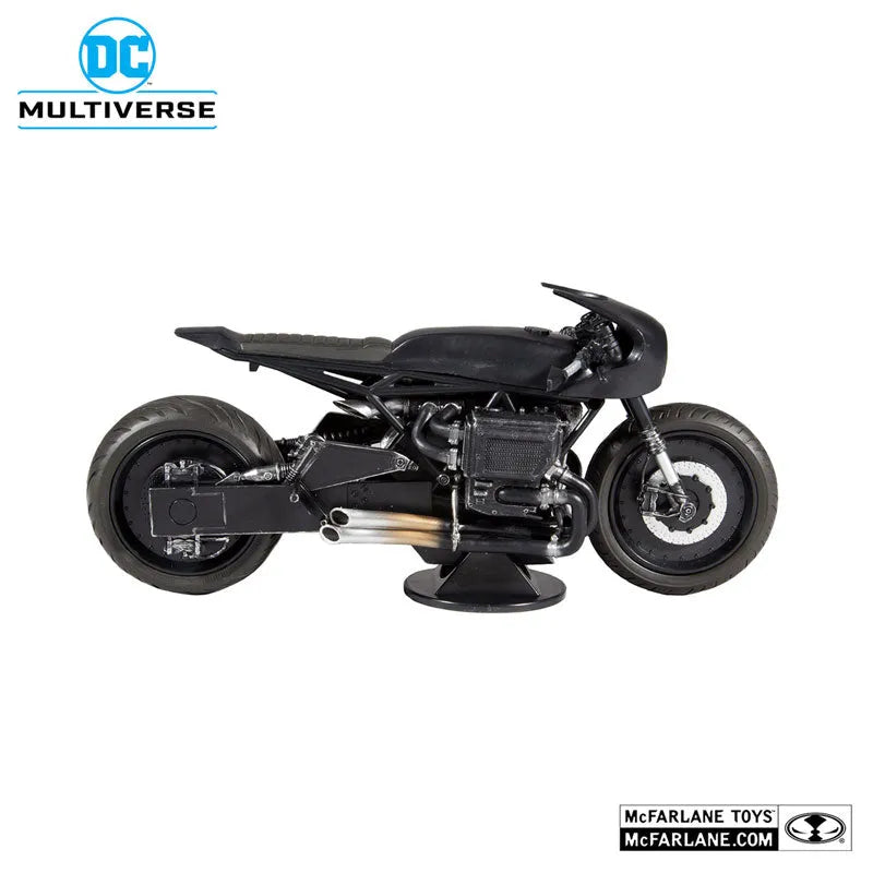DC Comics - DC Multiverse: Vehicle - Batcycle [Movie / The Batman]ㅤ – McFarlane Toys – ActionFigureBrasil