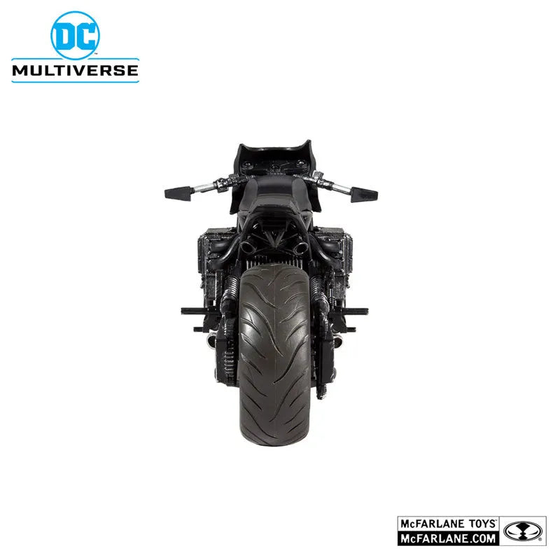 DC Comics - DC Multiverse: Vehicle - Batcycle [Movie / The Batman]ㅤ – McFarlane Toys – ActionFigureBrasil