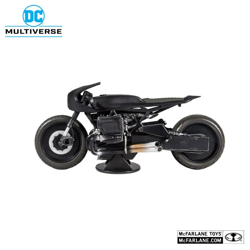 DC Comics - DC Multiverse: Vehicle - Batcycle [Movie / The Batman]ㅤ – McFarlane Toys – ActionFigureBrasil