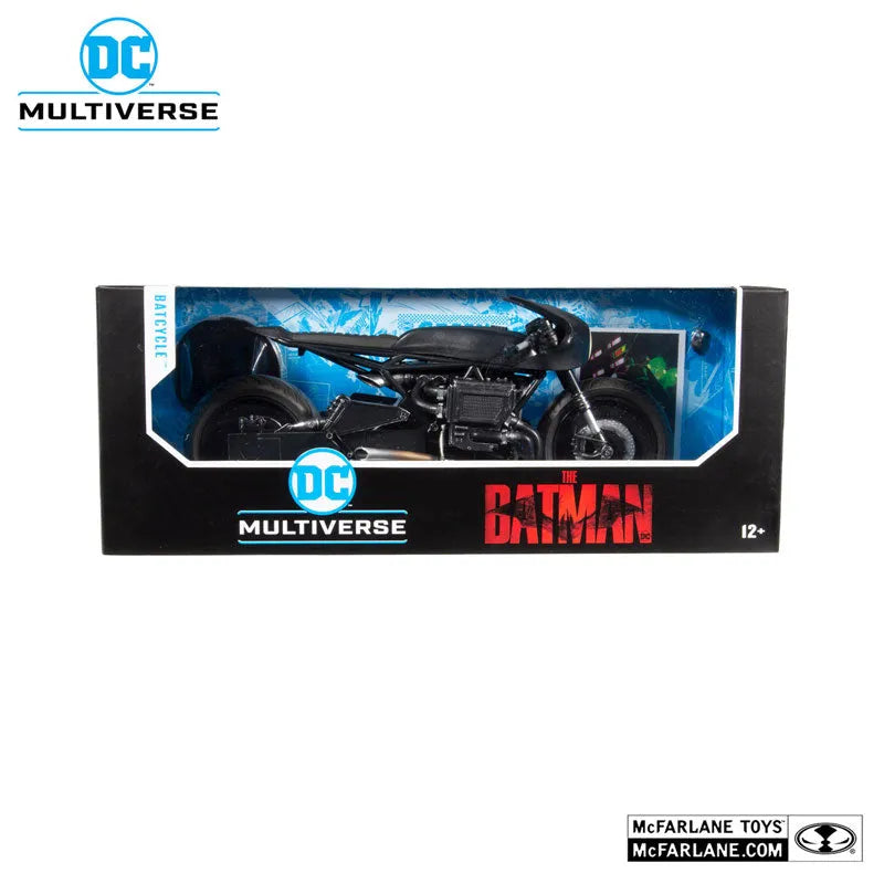 DC Comics - DC Multiverse: Vehicle - Batcycle [Movie / The Batman]ㅤ – McFarlane Toys – ActionFigureBrasil