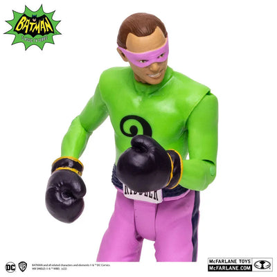 DC Comics DC Retro 6 Inch Action Figure #09 Riddler (Boxing) Batman 1966 TV Seriesㅤ – McFarlane Toys – ActionFigureBrasil