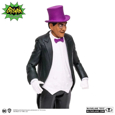 "DC Comics"DC Retro 6 Inch, Action Figure #10 Penguin "Batman 1966 TV Series"ㅤ – McFarlane Toys – ActionFigure Brasil