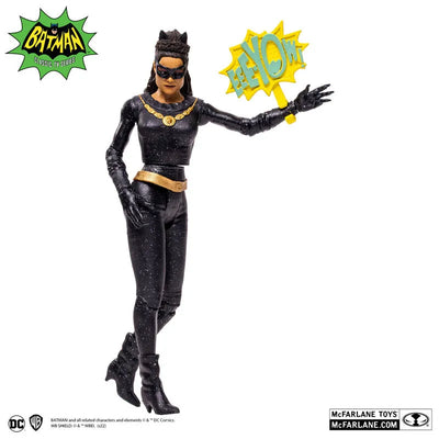 DC Comics DC Retro 6 Inch, Action Figure #11 Catwoman "Batman 1966 TV Series"ㅤ – McFarlane Toys – ActionFigureBrasil — com base expositora