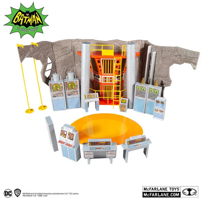 "DC Comics" DC Retro: Playset - Batcave [TV "Batman 1966 TV Series"]ㅤ – McFarlane Toys – ActionFigure Brasil
