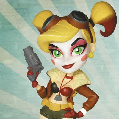 DC Comics - DC Vinyl Figure "Bombshells" Harley Quinnㅤ – Cryptozoic Entertainment – ActionFigure Brasil