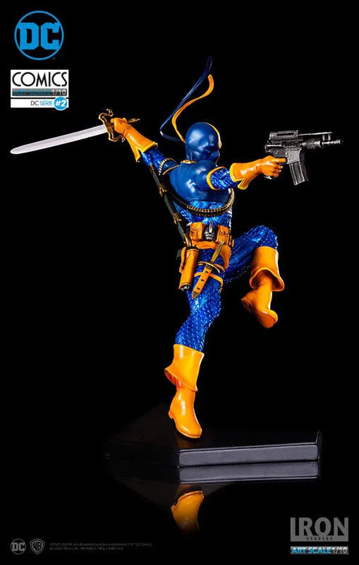 DC Comics - Deathstroke 1/10 Art Scale Statueㅤ – IRON STUDIOS/豆魚雷 – ActionFigure Brasil