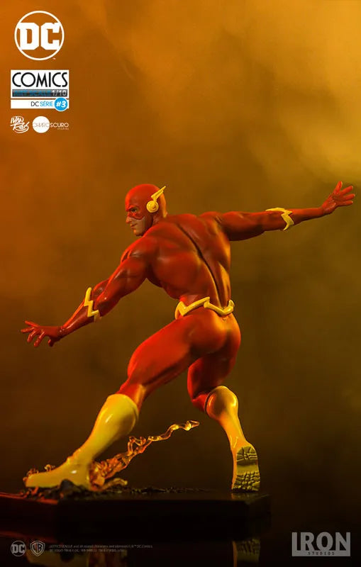 DC Comics - Flash 1/10 Art Scale Statueㅤ – Iron Studios – ActionFigure Brasil