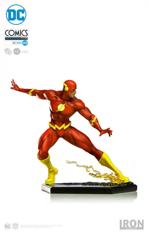 DC Comics - Flash 1/10 Art Scale Statueㅤ – Iron Studios – ActionFigure Brasil