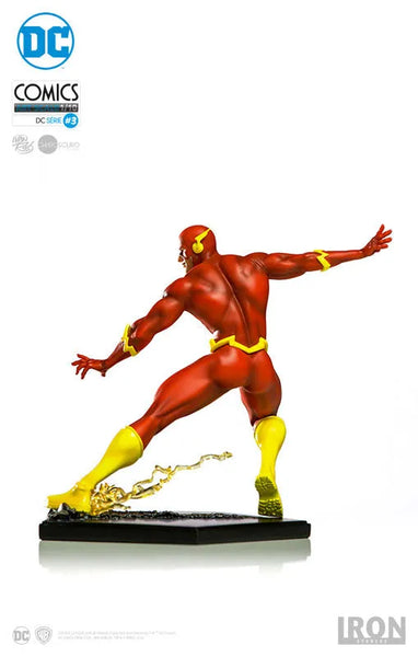 DC Comics - Flash 1/10 Art Scale Statueㅤ – Iron Studios – ActionFigureBrasil — ângulo diferente