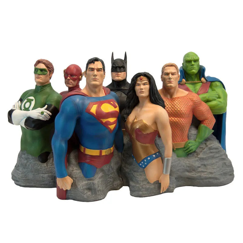 DC Comics - Justice League Original 7 by Alex Ross Fineart Sculptureㅤ – Factory Entertainment – ActionFigure Brasil