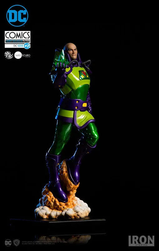 DC Comics - Lex Luthor 1/10 Art Scale Statueㅤ – Iron Studios – ActionFigure Brasil