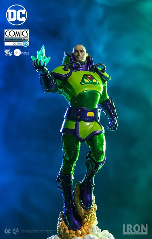 DC Comics - Lex Luthor 1/10 Art Scale Statueㅤ – Iron Studios – ActionFigure Brasil
