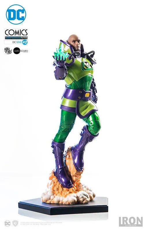 DC Comics - Lex Luthor 1/10 Art Scale Statueㅤ – Iron Studios – ActionFigure Brasil