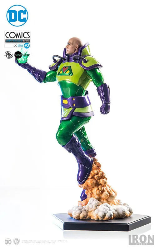 DC Comics - Lex Luthor 1/10 Art Scale Statueㅤ – Iron Studios – ActionFigure Brasil