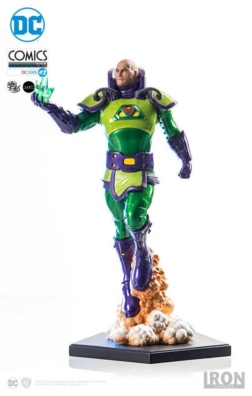 DC Comics - Lex Luthor 1/10 Art Scale Statueㅤ – Iron Studios – ActionFigure Brasil