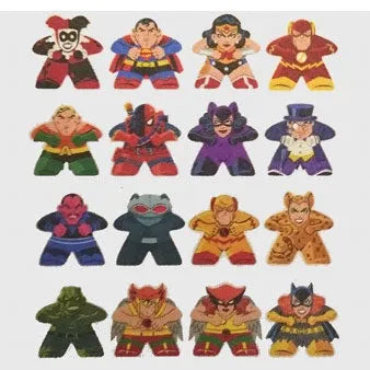 DC Comics - Mighty Meeples Series 1: 24Pack BOXㅤ – Cryptozoic Entertainment – ActionFigure Brasil