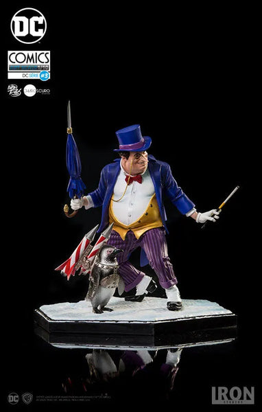 DC Comics - Penguin Deluxe 1/10 Art Scale Statueㅤ – IRON STUDIOS – ActionFigure Brasil