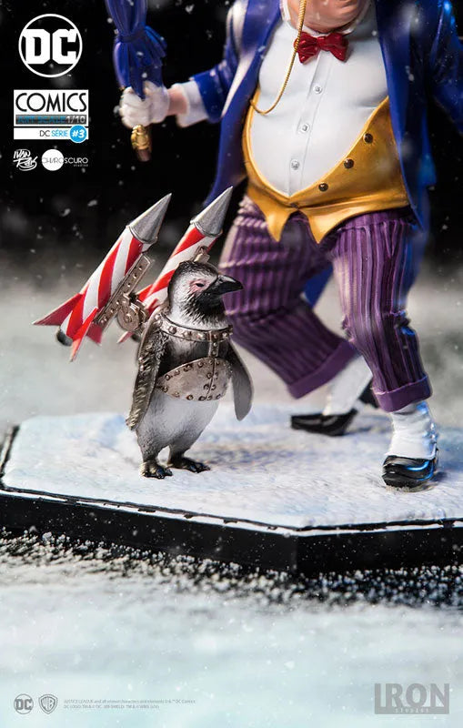 DC Comics - Penguin Deluxe 1/10 Art Scale Statueㅤ – IRON STUDIOS – ActionFigure Brasil