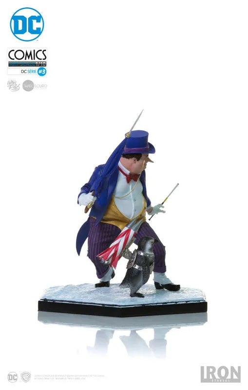 DC Comics - Penguin Deluxe 1/10 Art Scale Statueㅤ – IRON STUDIOS – ActionFigure Brasil