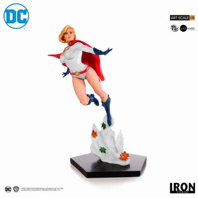DC Comics / Powergirl 1/10 Art Scale Statueㅤ – Iron Studios – ActionFigure Brasil