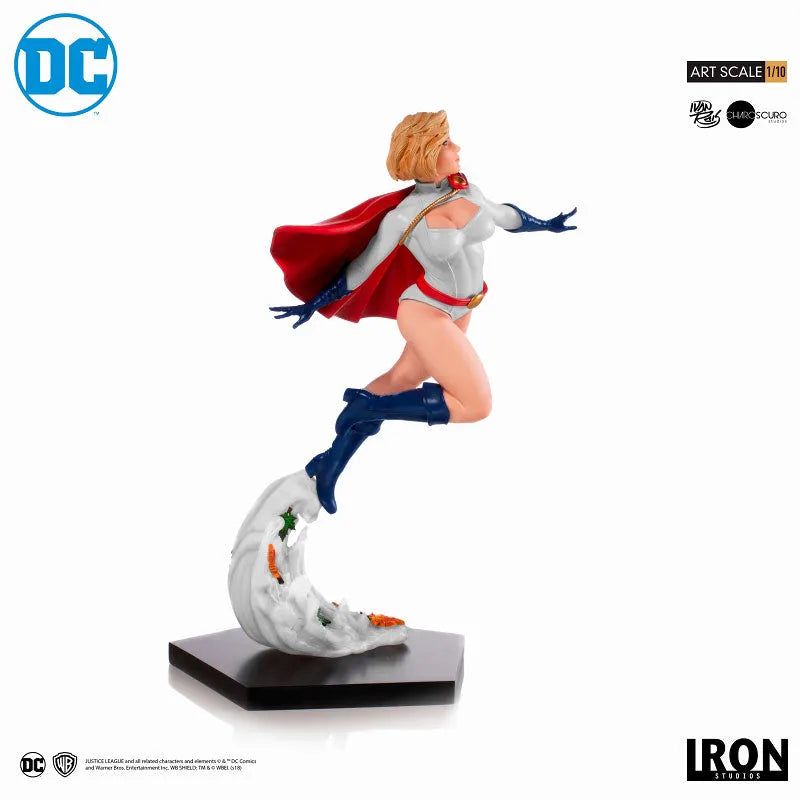 DC Comics / Powergirl 1/10 Art Scale Statueㅤ – Iron Studios – ActionFigure Brasil