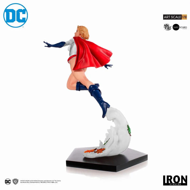 DC Comics / Powergirl 1/10 Art Scale Statueㅤ – Iron Studios – ActionFigureBrasil