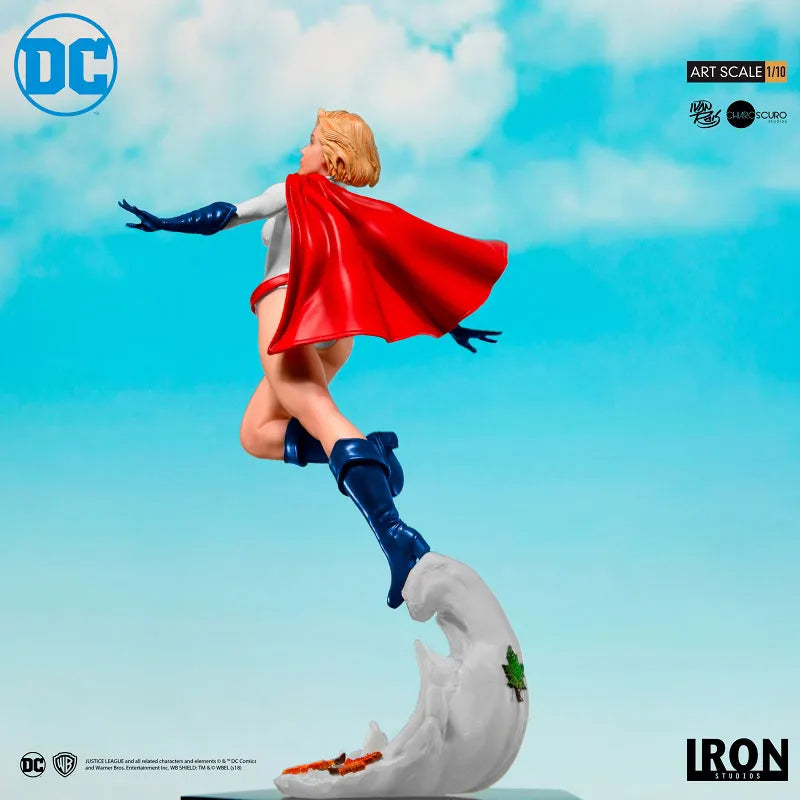 DC Comics / Powergirl 1/10 Art Scale Statueㅤ – Iron Studios – ActionFigure Brasil
