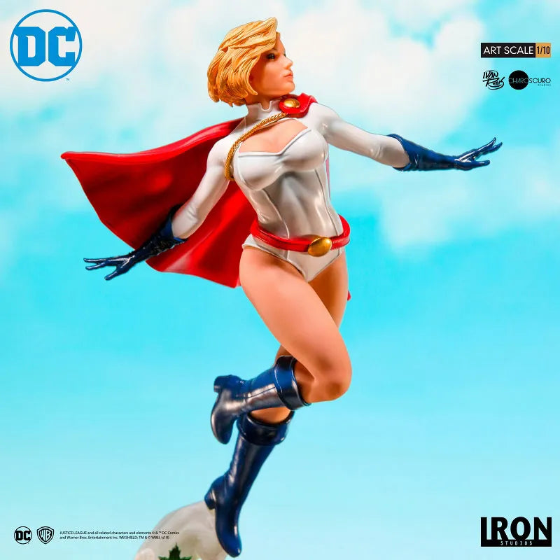 DC Comics / Powergirl 1/10 Art Scale Statueㅤ – Iron Studios – ActionFigure Brasil