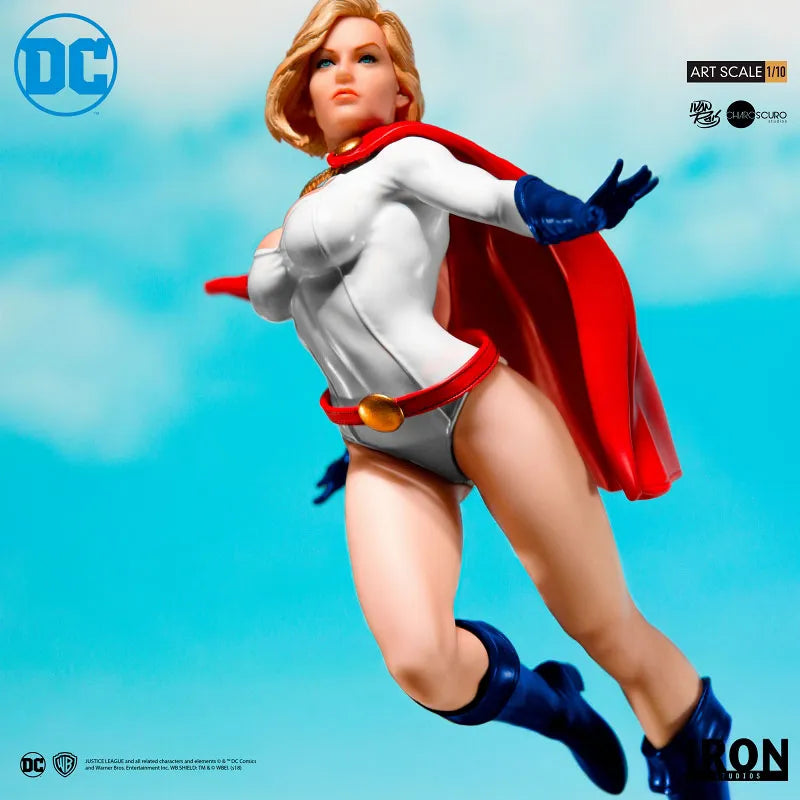 DC Comics / Powergirl 1/10 Art Scale Statueㅤ – Iron Studios – ActionFigure Brasil