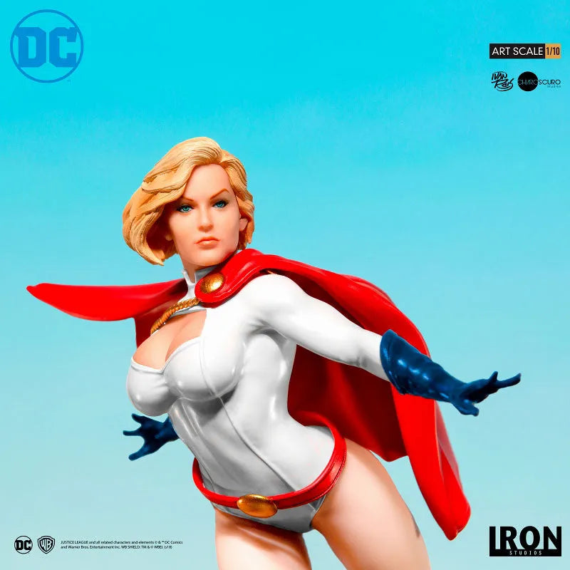 DC Comics / Powergirl 1/10 Art Scale Statueㅤ – Iron Studios – ActionFigure Brasil
