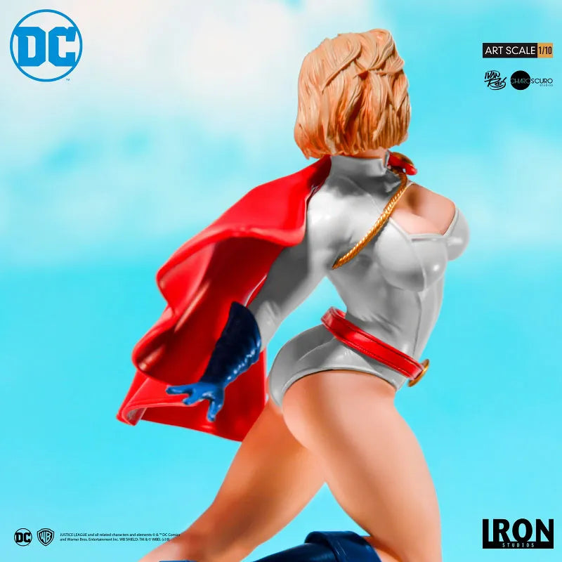 DC Comics / Powergirl 1/10 Art Scale Statueㅤ – Iron Studios – ActionFigure Brasil