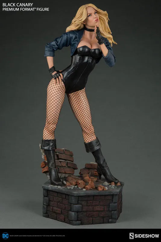 DC Comics - Premium Format Figure: Black Canaryㅤ – Sideshow Collectibles – ActionFigure Brasil
